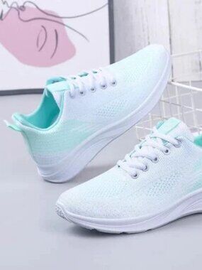 Womens Running Trainers Ladies Sneakers Slip On Walking Gym Comfy Sport Shoes